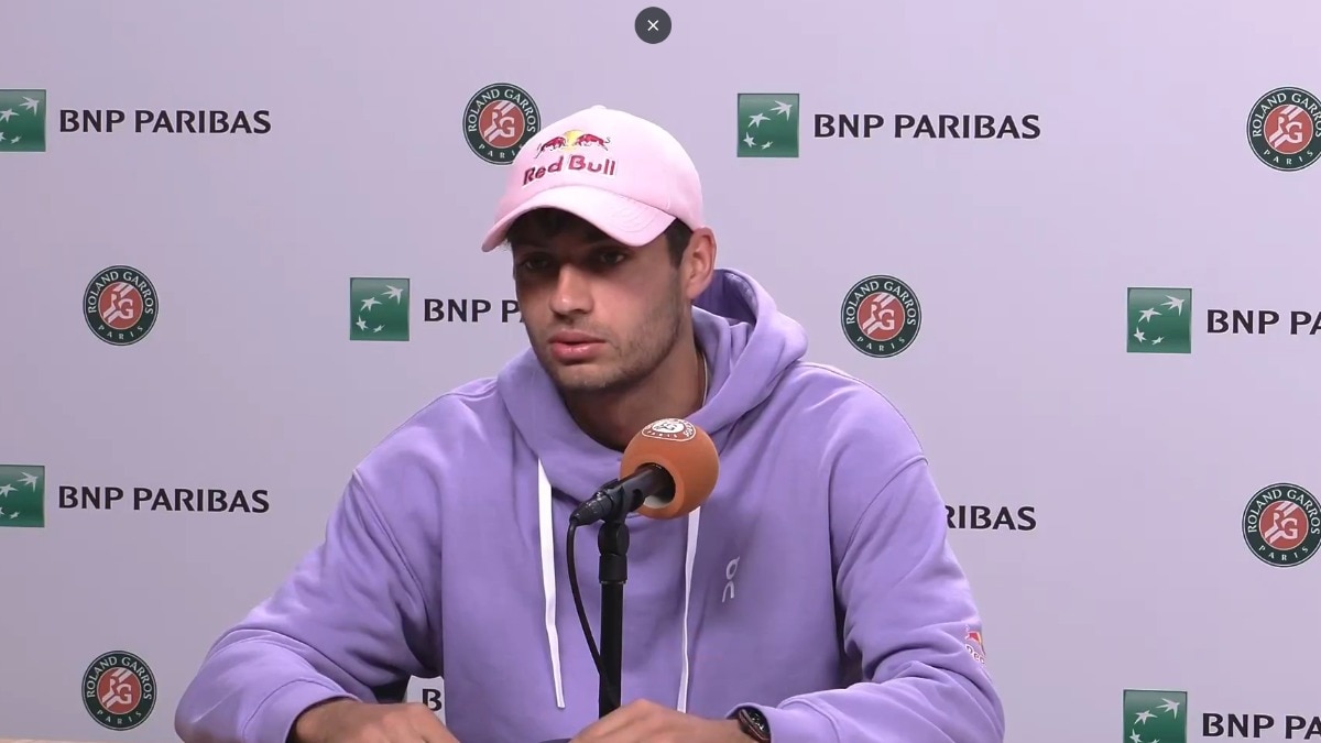 I almost cried: Cobolli reacts to Arnaldi's French Open semifinal withdrawal
