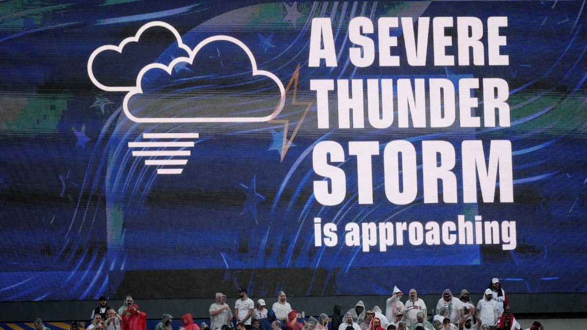 France vs Iraq World Cup match delayed by rain and thunderstorms in Philadelphia