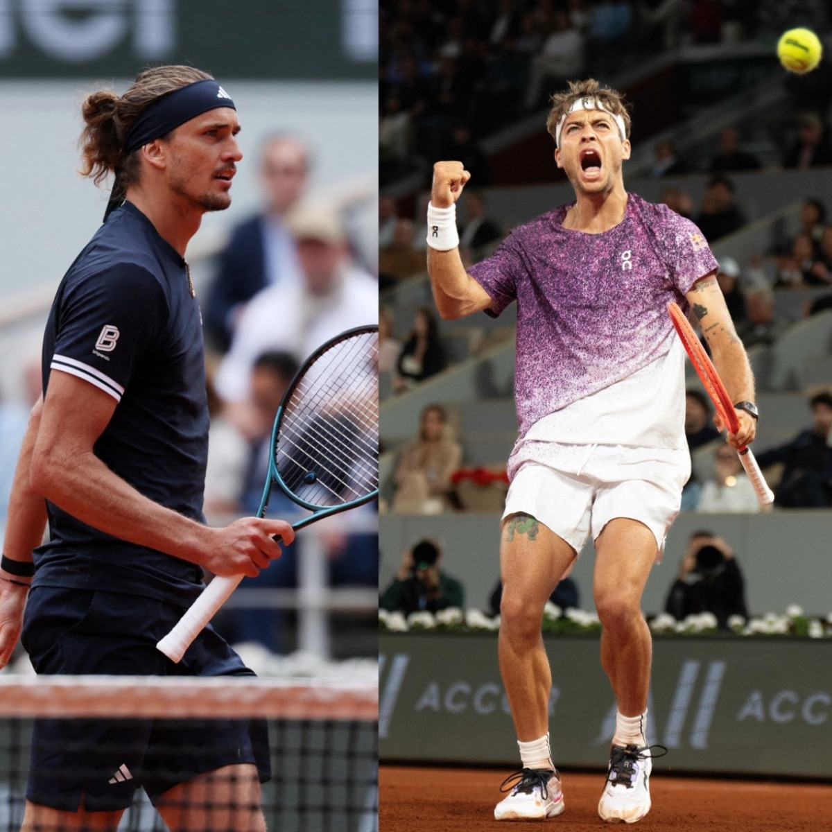 Virus forces Arnaldi out, setting up Zverev vs Cobolli French Open final