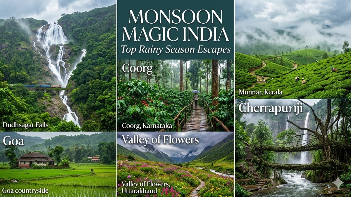 5 rainy season escapes in India you should visit n