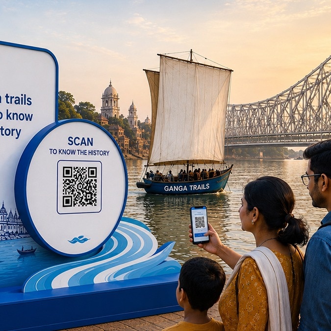 How a QR code is connecting Bengal’s citizens with Hooghly river’s history