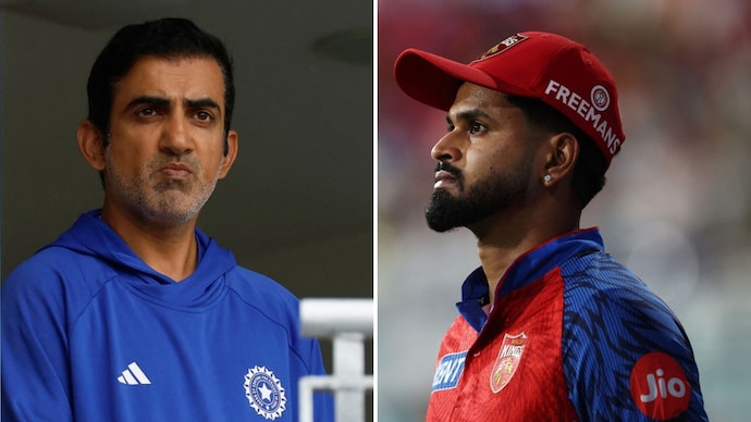 Gambhir has doubts about Shreyas' credentials (Courtesy: Reuters) Gautam Gambhir, Shreyas Iyer