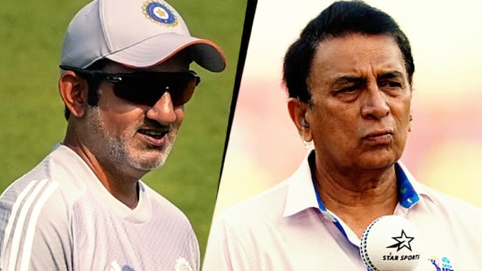 Gautam Gambhir and Sunil Gavaskar