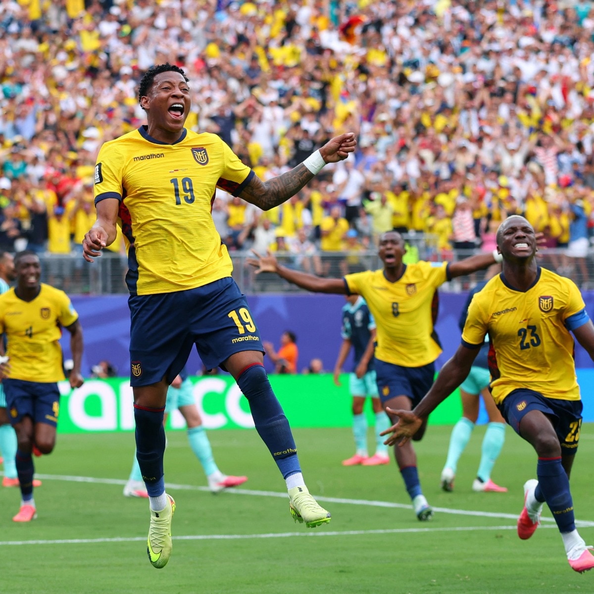 Ecuador script stunning Germany upset to keep World Cup dream alive