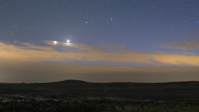Jupiter and Venus are seen paired up in the sky. (Photo: Nasa) Great Conjunction 2026: Watch Jupiter and Venus pair in rare celestial moment