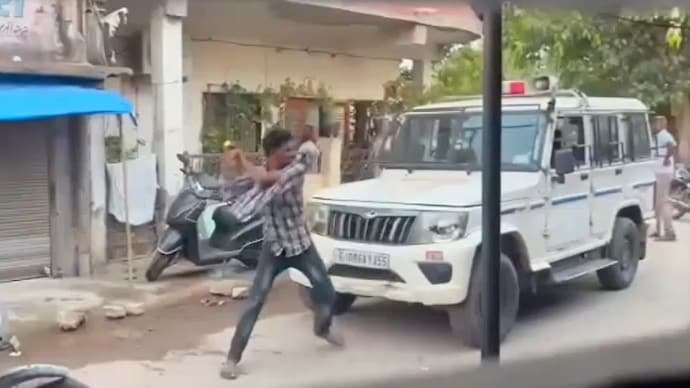 Police have arrested three accused allegedly involved in attacking police personnel and damaging a police vehicle in Gujarat's Ambaji.