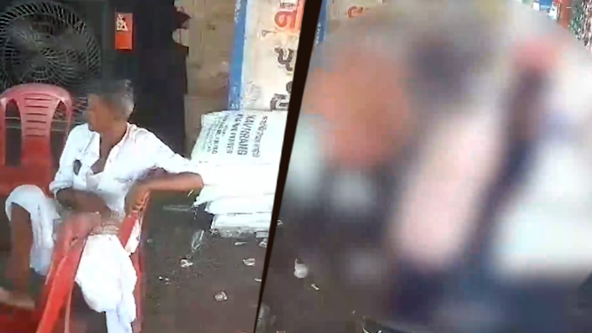 After carrying out the attack, the three accused fled the scene. (Screengrab)