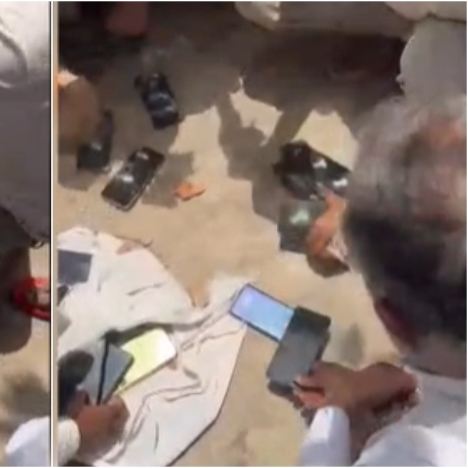 In Haryana's Nuh, young men smash 55 phones to mark exit from addiction