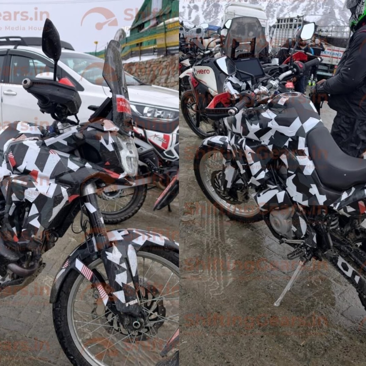 Hero Xpulse 421 spotted testing: Hero's flagship adventure bike