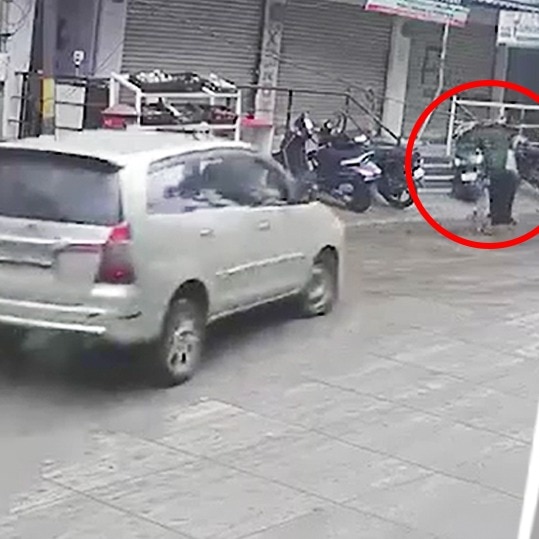 Speeding car swerves, runs over woman pedestrian in Hyderabad; hunt for driver