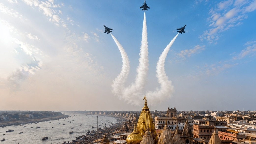 IAF plans 1st-ever flypast over Ganga, Kashi Vishwanath Temple in Varanasi