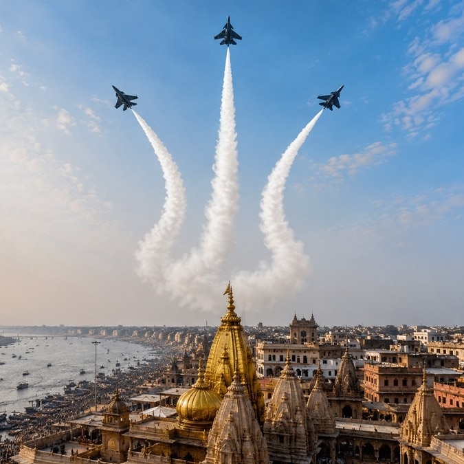 IAF plans 1st-ever flypast over Ganga, Kashi Vishwanath Temple in Varanasi