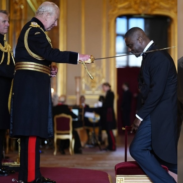 Actor Idris Elba is now Sir Idris Elba after King Charles grants knighthood