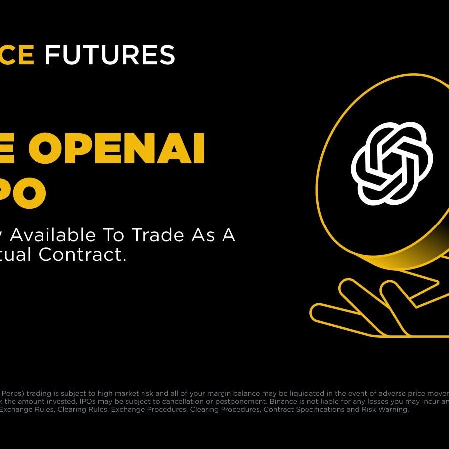 Binance Launches Pre-IPO Perpetual Futures to Democratize Access to Private Company Valuations Before IPO