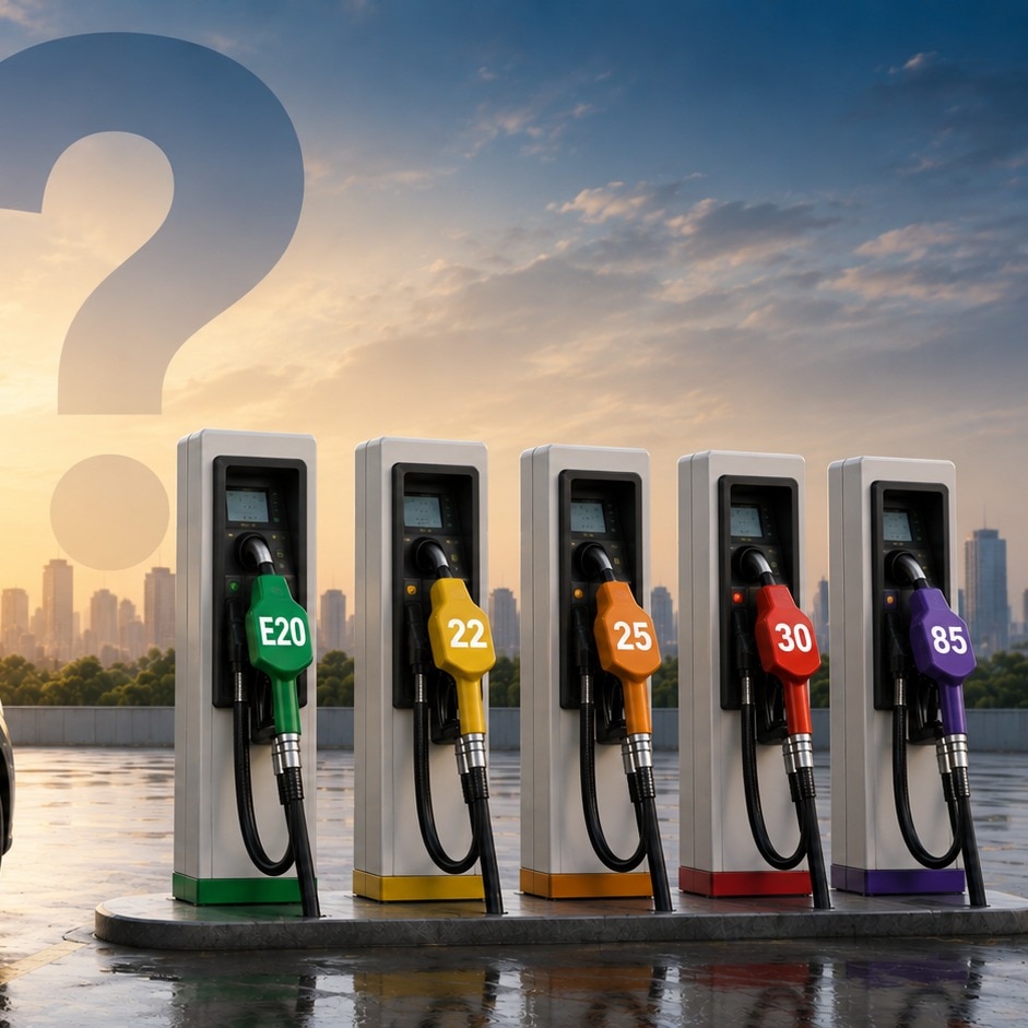 What will happen to E20 vehicles when ethanol blending goes beyond 20%?