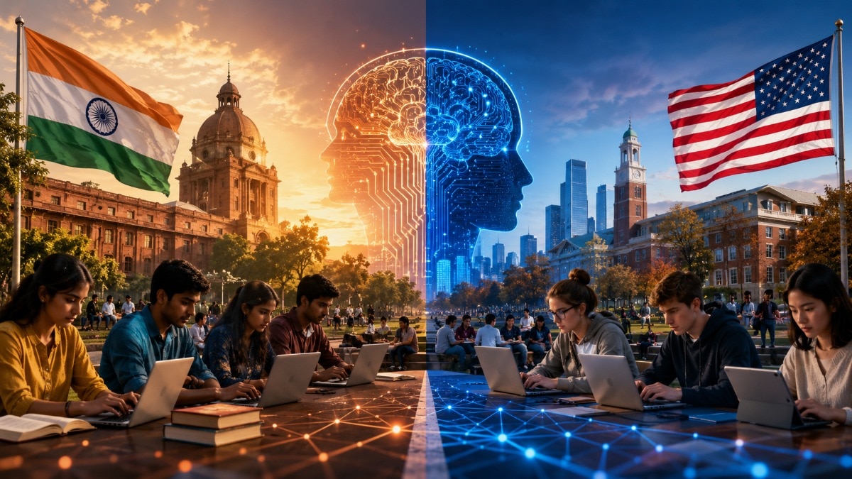 India vs US: Colleges are betting big on AI, but in very dif