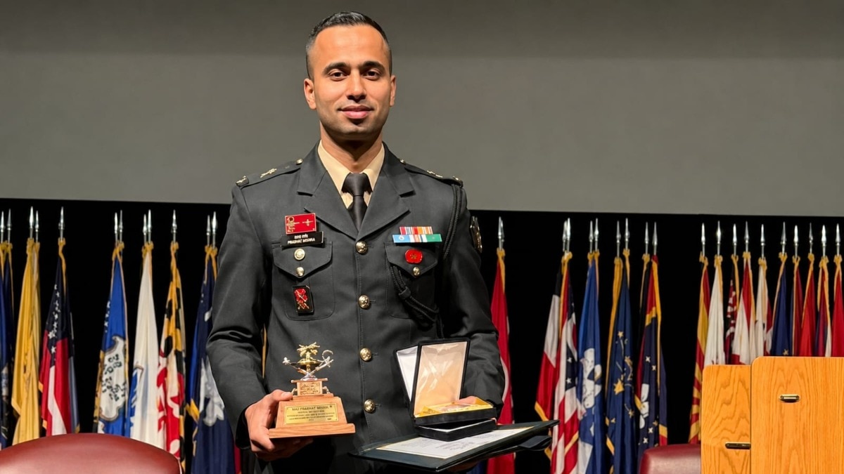 Indian Army Major beats officers from 92 countries, wins top