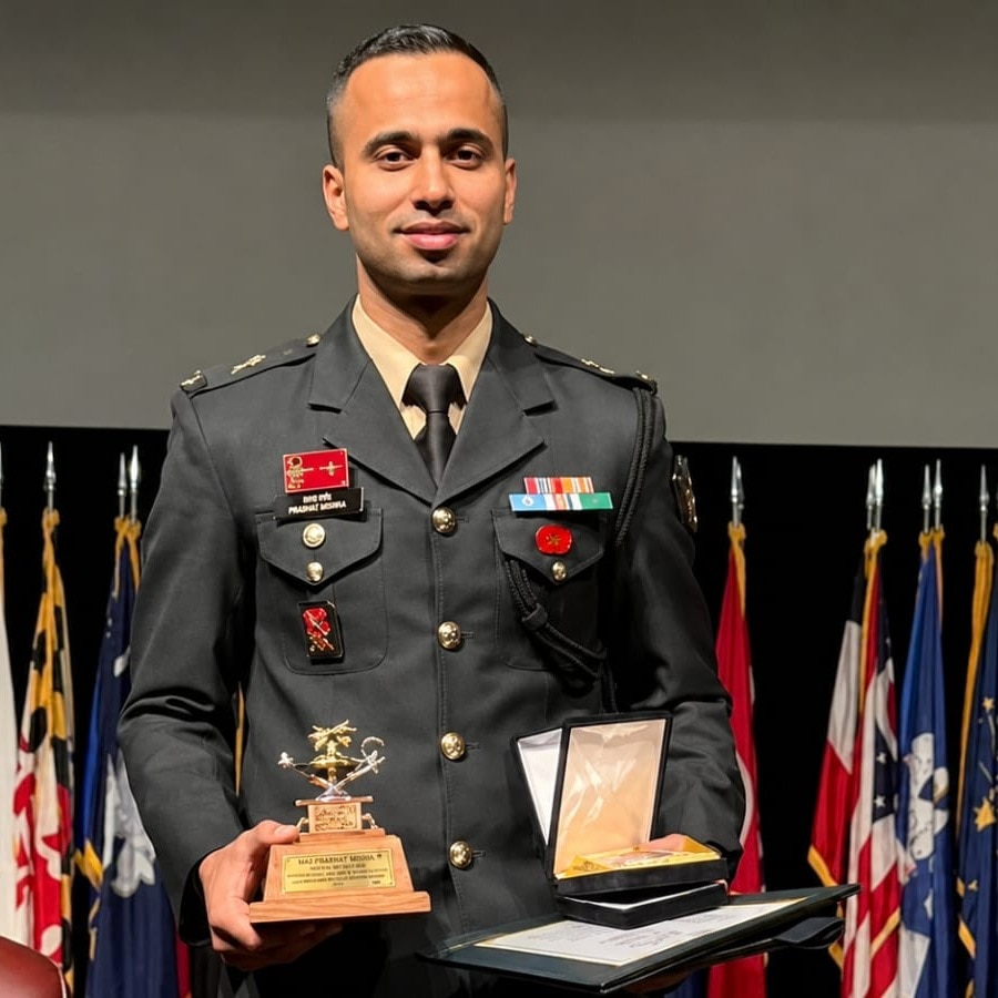 Indian Army Major beats officers from 92 countries, wins top US academic honour