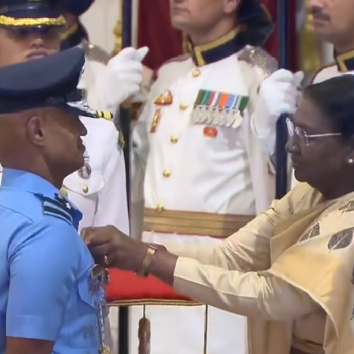 Indian astronaut Papa Nair awarded Kirti Chakra for extraordinary courage