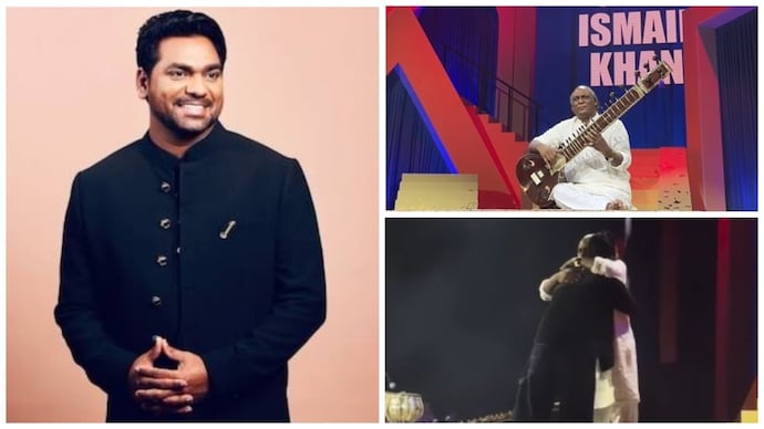 Zakir Khan's father, Hindustani classical musician Ustad Ismail Khan performed sitar at his last Mumbai show. Internet melts as Zakir Khan’s father closes his last show with sitar performance