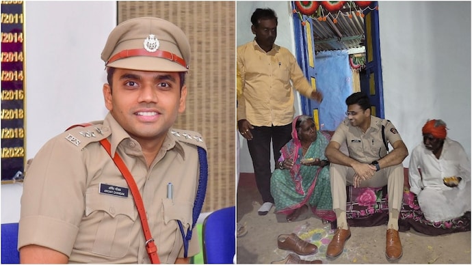 A post about IPS officer and IIT Delhi alum Archit Chandak is viral. (Photo: X) IPS officer