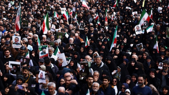 Iran's judiciary said that 3,292 people had been taken into custody, including 684 accused of carrying out "operational actions" for Israel. (Reuters)