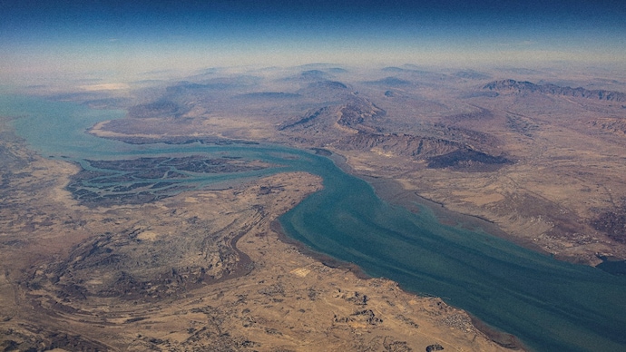 An aerial view of the island of Qeshm, Iran (Photo- Reuters)