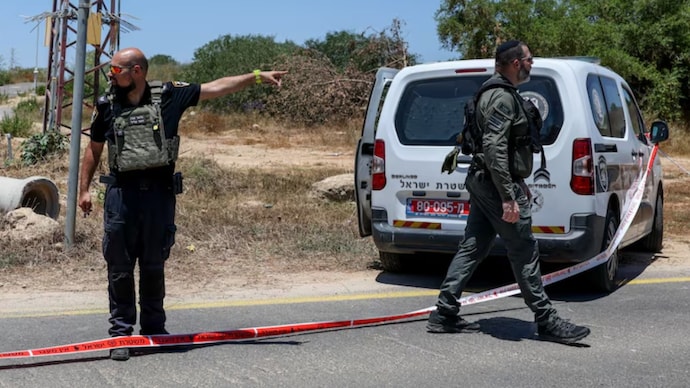 The gunman carried out the attack from inside a vehicle(Photo: Reuters) The gunman carried out the attack from inside a vehicle