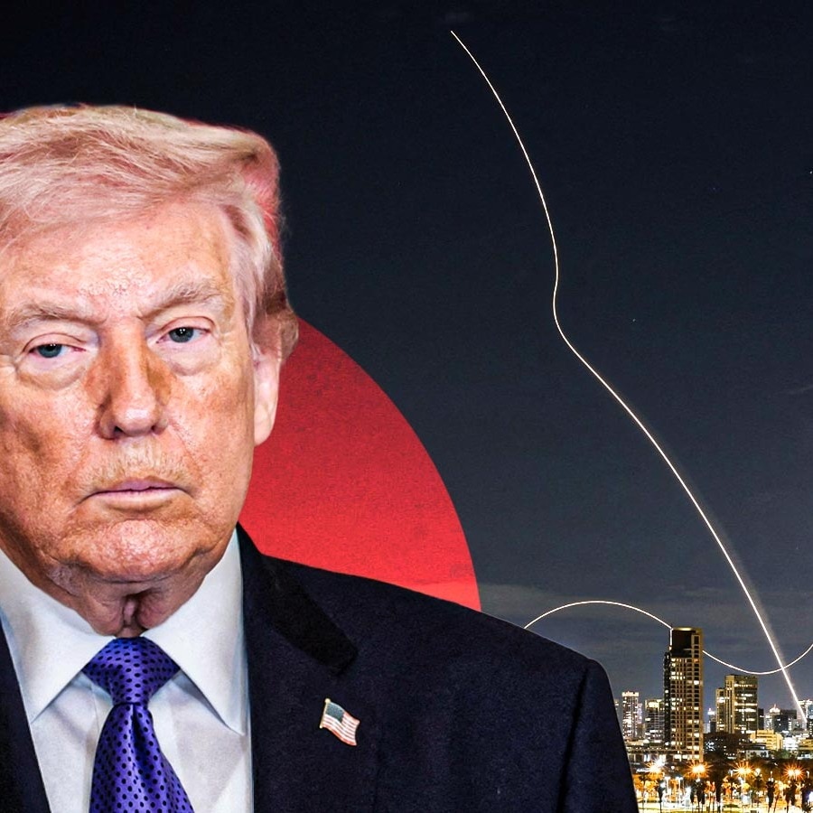 I call the shots: Trump urges restraint after Iran missiles target Israel