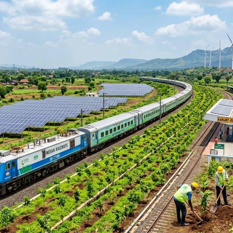 Indian Railways plants record 81.59 lakh trees across zones in 2025-26
