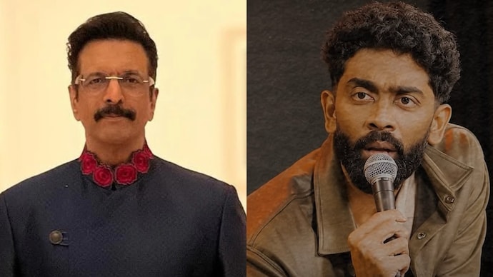 Jaaved Jafferi (L) defends Pranit More (R) amid backlash