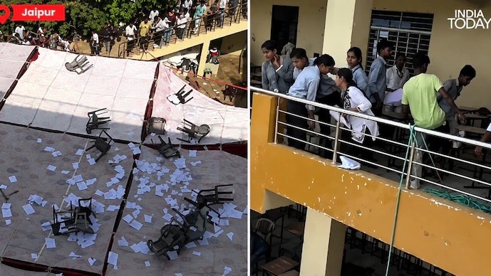 Paramedical exam centre cancelled in Jaipur after paper irregularities row
