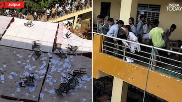 Paramedical exam centre cancelled in Jaipur after paper irregularities row Paramedical exam centre cancelled in Jaipur after paper irregularities row