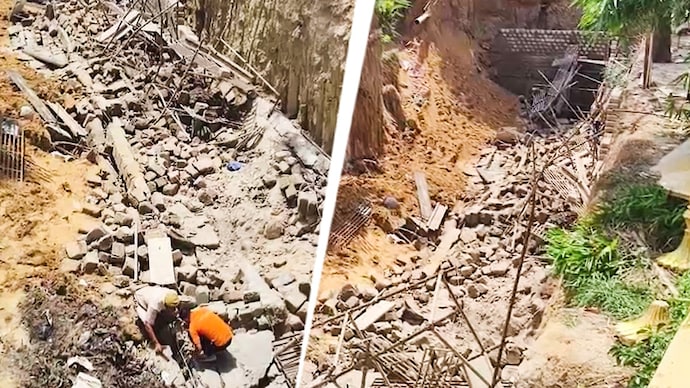 Jaipur wall collapse
