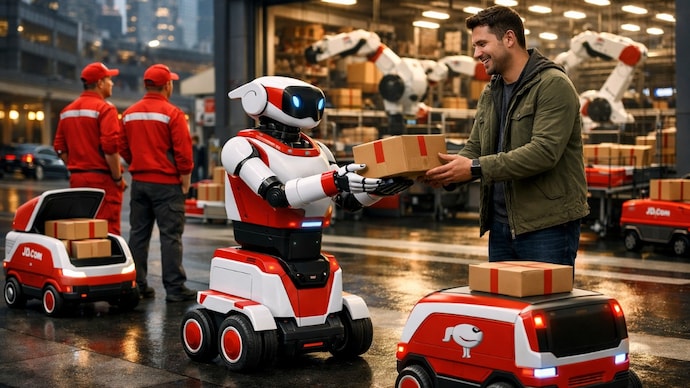 JD.com, robots,