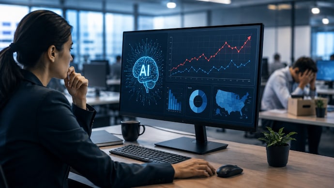 California launches tool to track AI-driven job losses in real time. (Photo: AI generated)