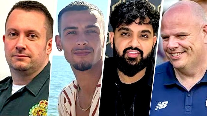 Jonathan Kirk, Jordan Wallace, Mohd Sabir and Karl Lindsay