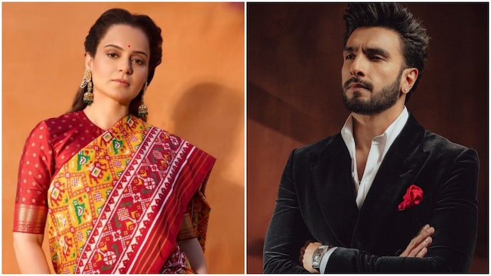 Kangana Ranaut talks of ‘Pakistan prem’ in industry, says Ranveer Singh is being targeted. Kangana Ranaut, Ranveer Singh