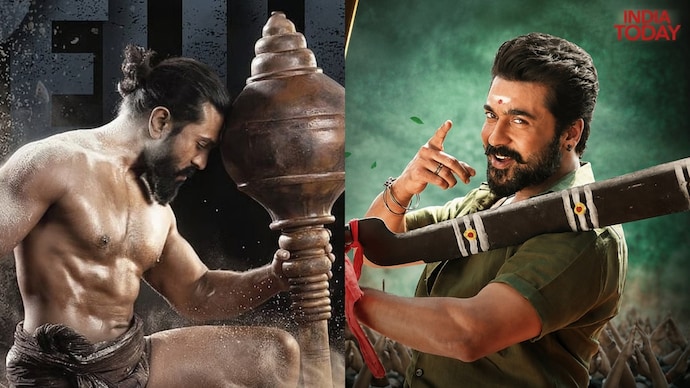 Suriya's Karuppu and Ram Charan's Peddi made Rs 600 crore collectively and provided a much-needed relief for South Indian theatres. Stills from Peddi and Karuppu