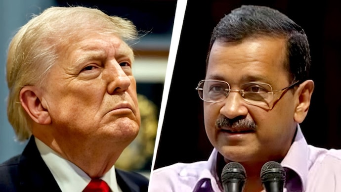 Kejriwal Trump