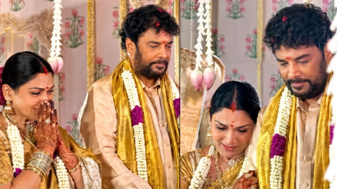 Actor-politician Khushbu Sundar teared up seeing her daughter Avantika get married to Shravan Sreenivasan. Khushbu and Sundar C