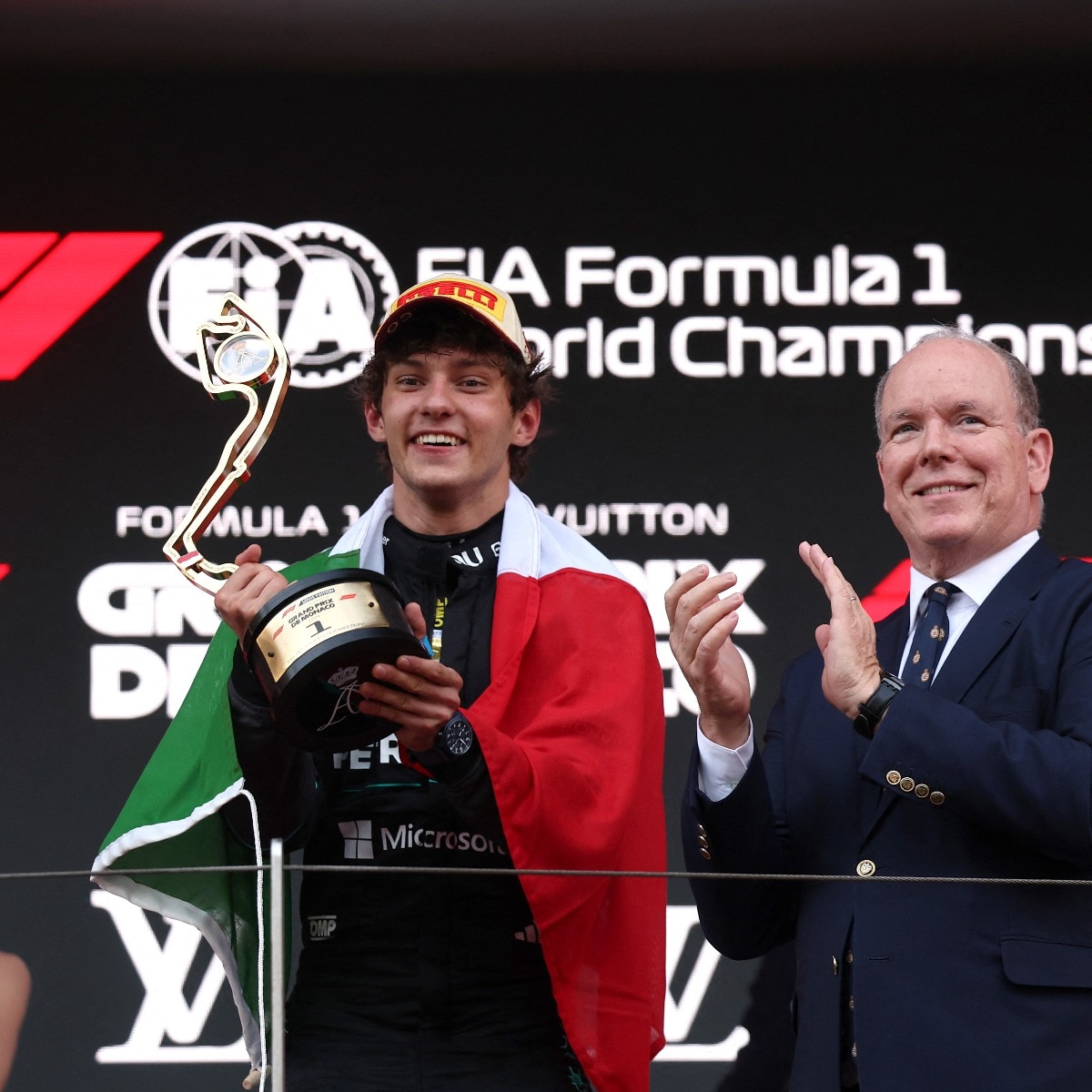 Kimi Antonelli makes it five wins in a row, becomes youngest to win Monaco GP