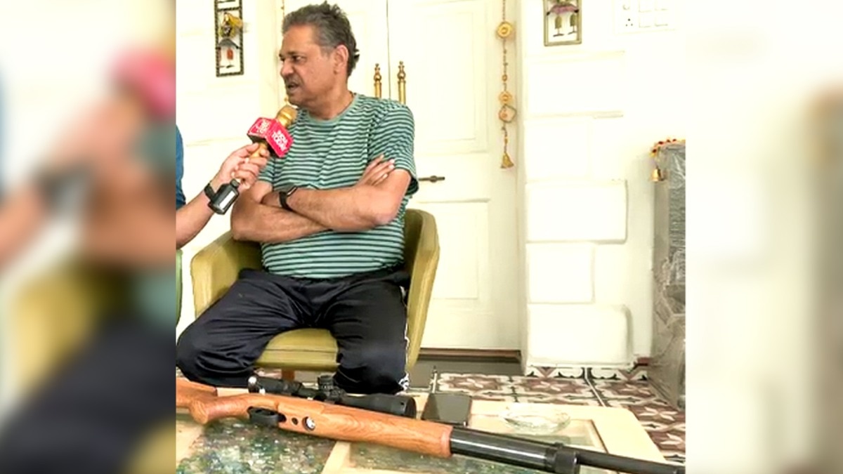 No security cover: TMC's Kirti Azad uses airgun for protection from 'BJP goons'