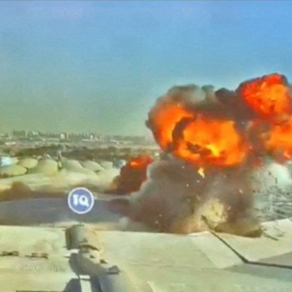 Watch: Kuwait releases video of Iranian drone strike on airport that killed Indian