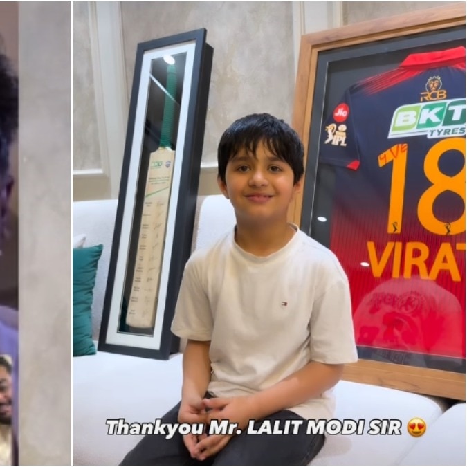 Lalit Modi promises Virat Kohli signed bat to boy upset after missing his autograph