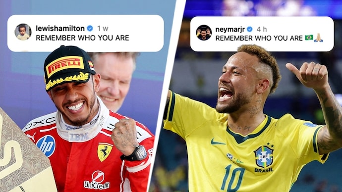 Lewis Hamilton, Neymar Jr