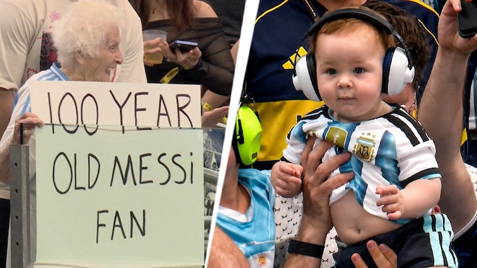 Lionel Messi fans