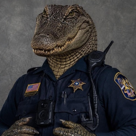 Video: Suspected drunk driver attacked by alligator while fleeing police chase