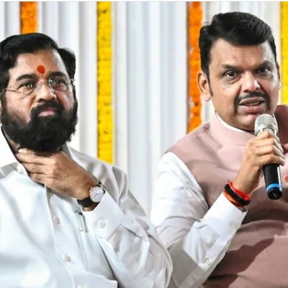 Maharashtra Chief Minister Devendra Fadnavis and Deputy Chief Minister Eknath Shinde.