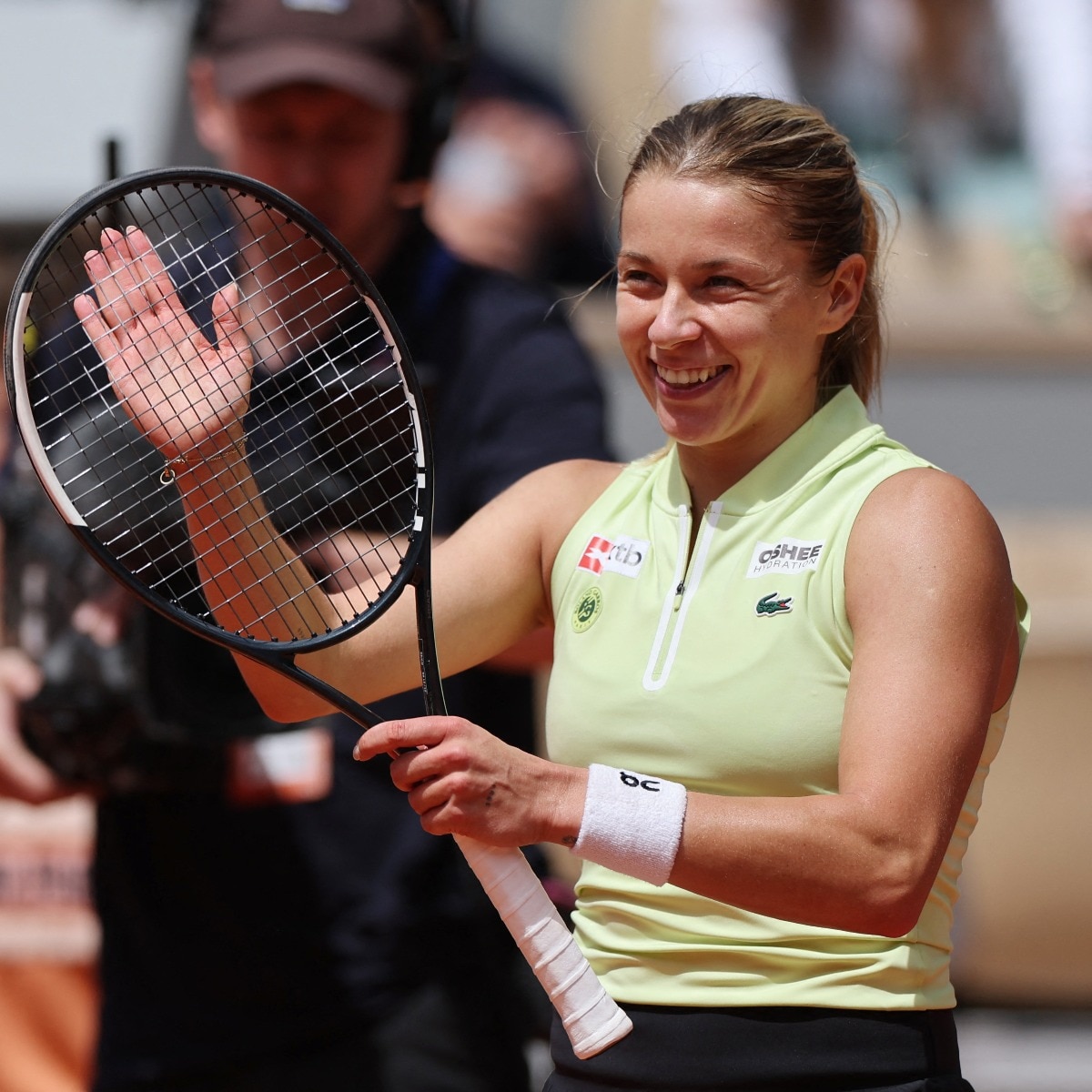 No Iga Swiatek, but Maja Chwalinska keeps Polish flag flying with dream run